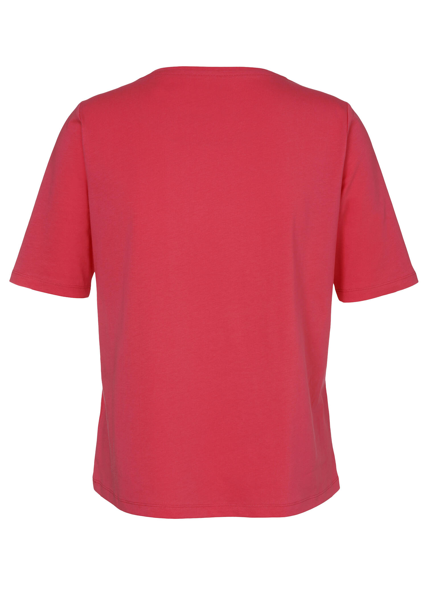 Softes Baumwoll-T-Shirt mit Pailletten-Motiv /