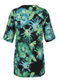 Geschmücktes V-Shirt Flower Festival im Tunika-Style / 