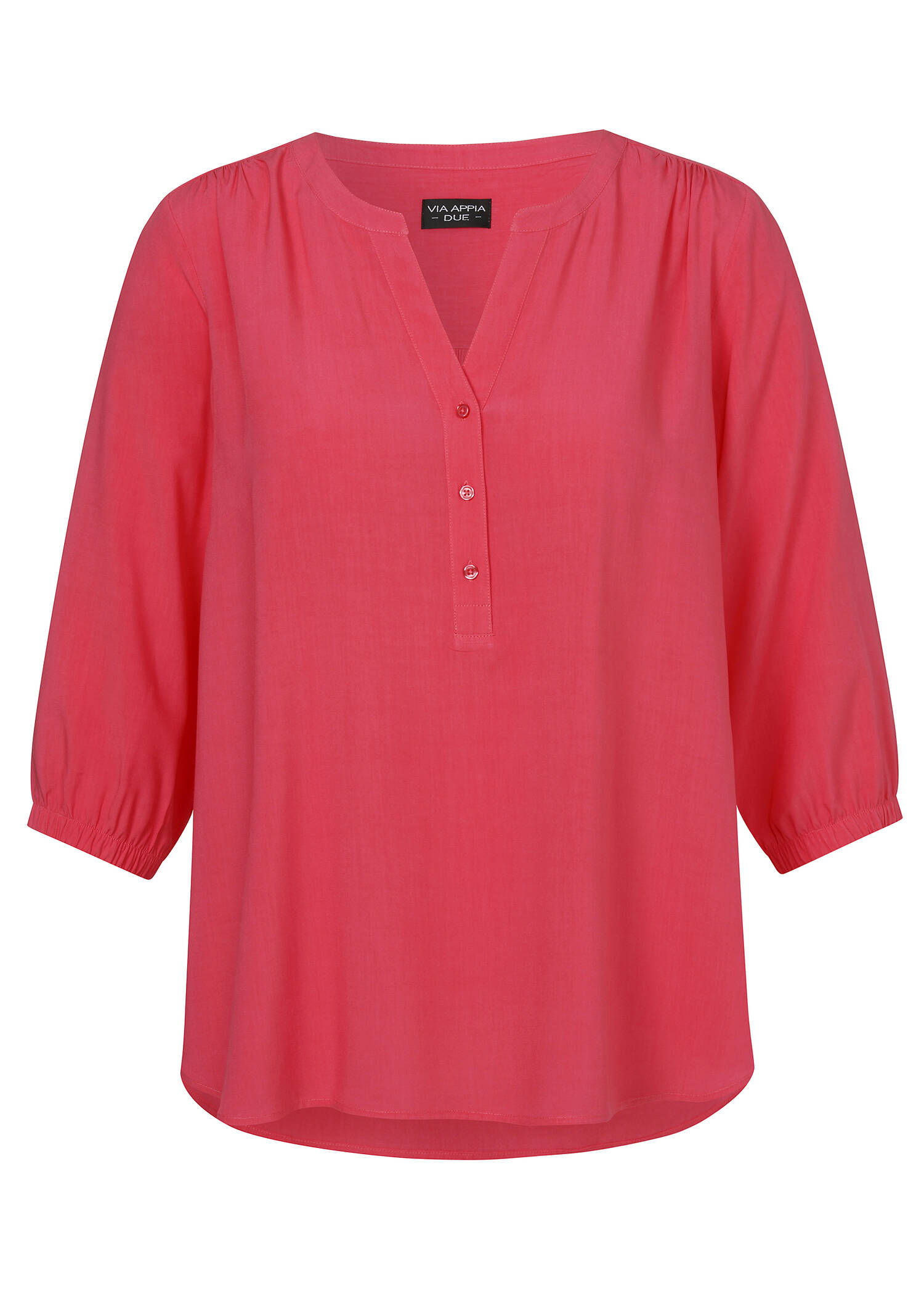 3/4-Arm-Viskose-Tunika "Melone" / 