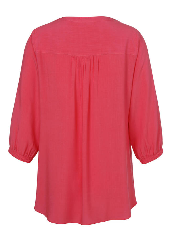 3/4-Arm-Viskose-Tunika "Melone" / 