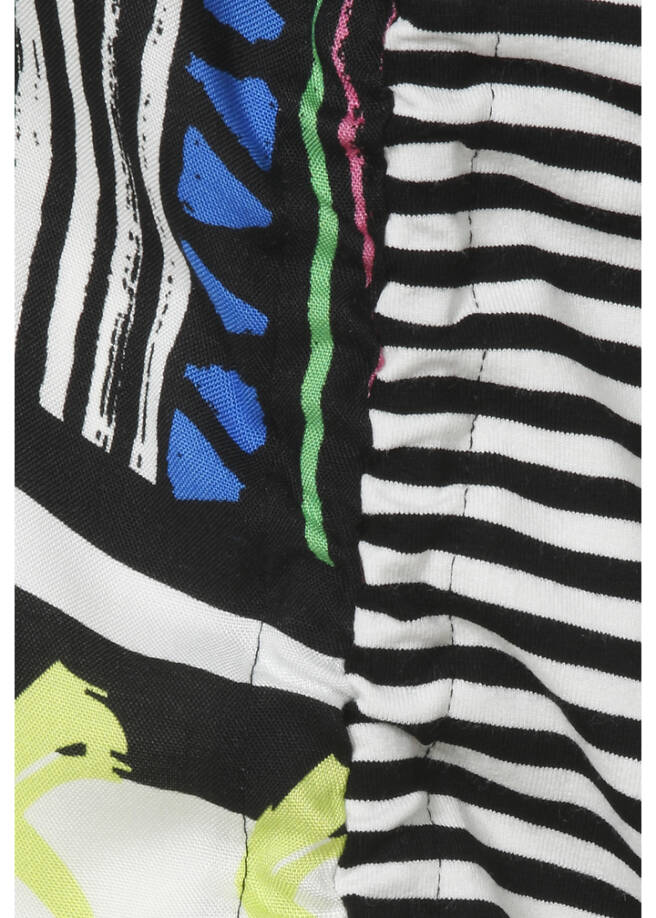Mustermix Blusenshirt mit Ringelrücken / 