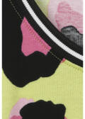 Geripptes T-Shirt mit Modern Leo-Muster / 