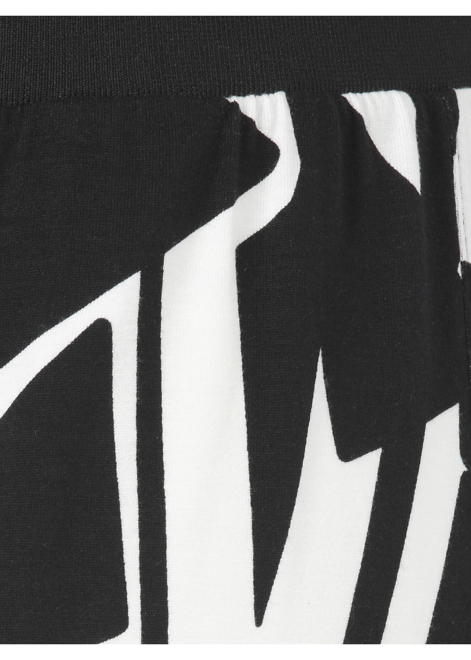 7/8 Viskose-Jersey Print Hose mit weitem Bein /