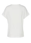 Softes T-Shirt mit geschmücktem Print Black & White / 