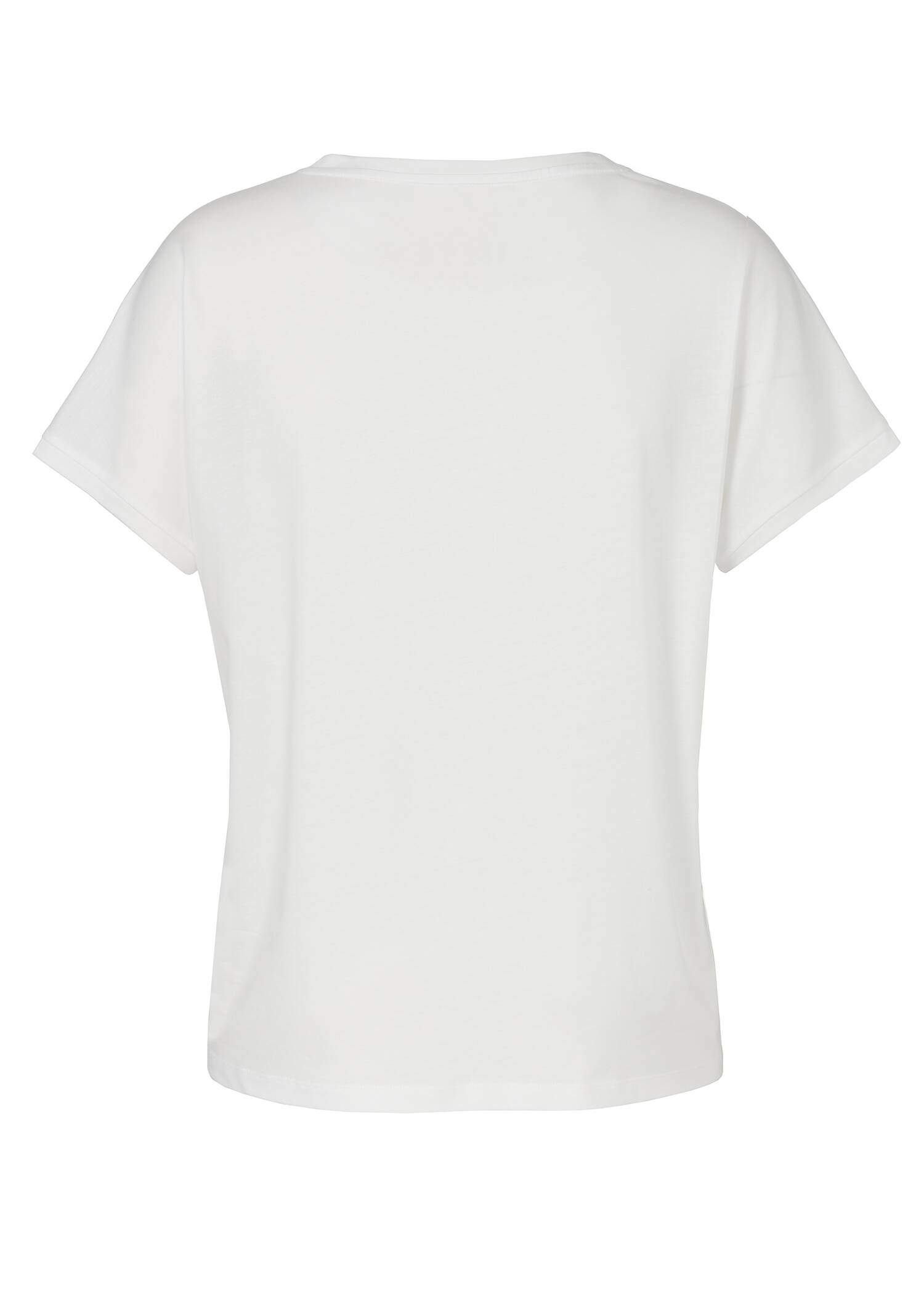 Softes T-Shirt mit geschmücktem Print Black & White /
