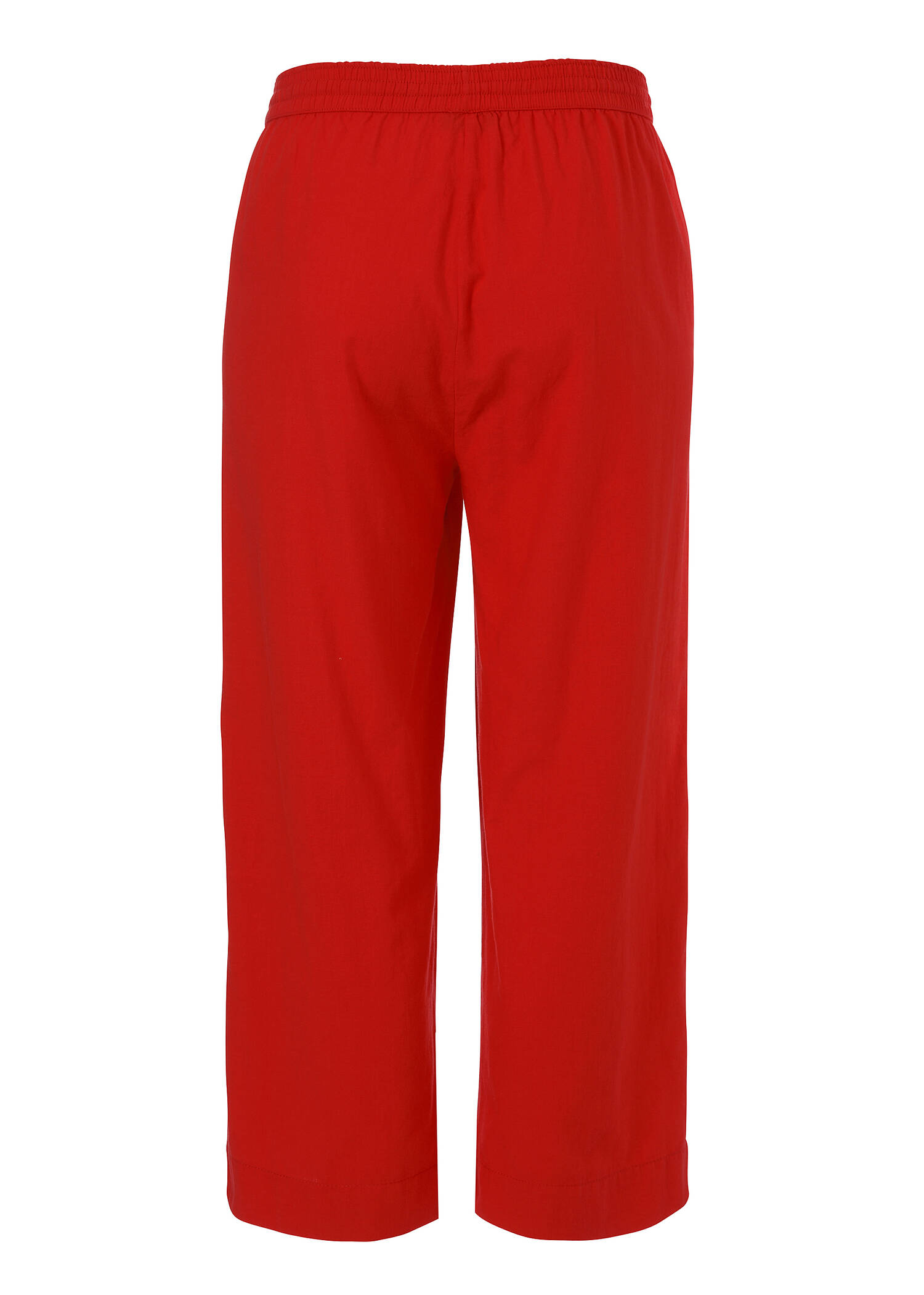 7/8 Schlupfhose aus zarter Baumwolle gerades Bein /