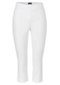 Elastische 3/4-Hose mit schmalem Bein / 