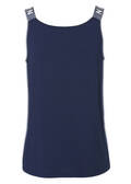 Chices Viskose-Jersey Sommer-Top mit V Ausschnitt / 