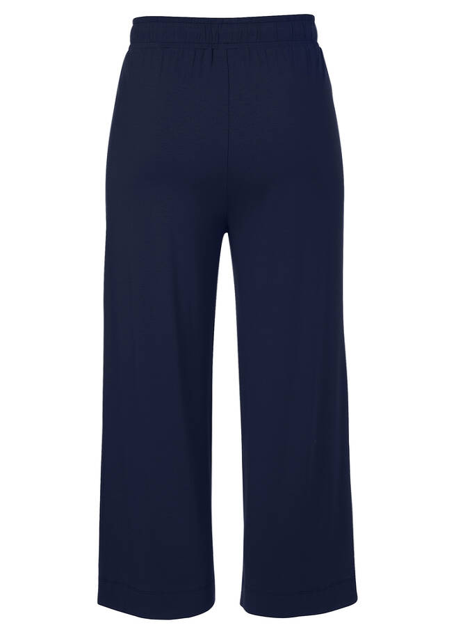 7/8 Viskose-Jersey Schlupfhose weites Bein / 