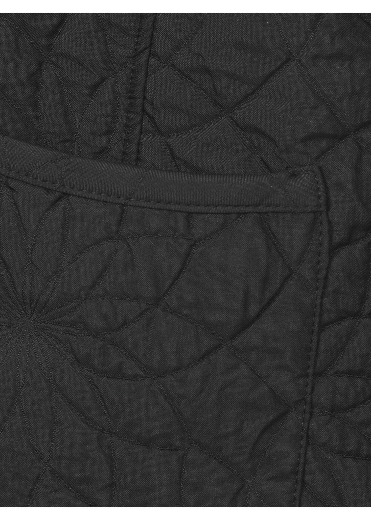 Schwarze Jacke mit Strukturmuster /