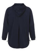 Dunkelblaue Kapuzenjacke Urban Life Style / 