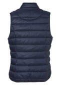 Wattierte Steppweste mit Zipper / 