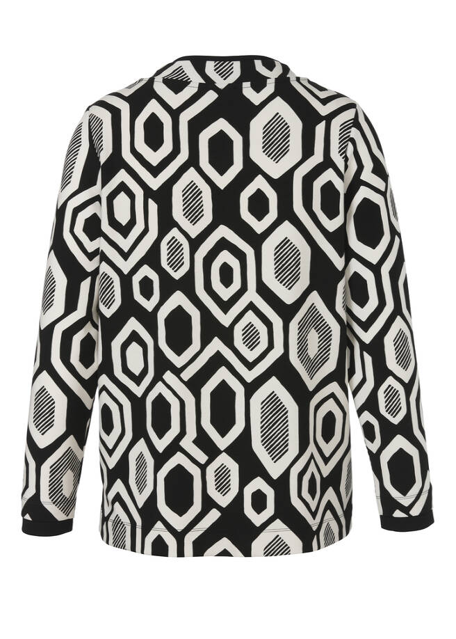 schwarz / creme Rückansicht