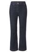 Dark Blue Jeans Modern Flared Pants / 