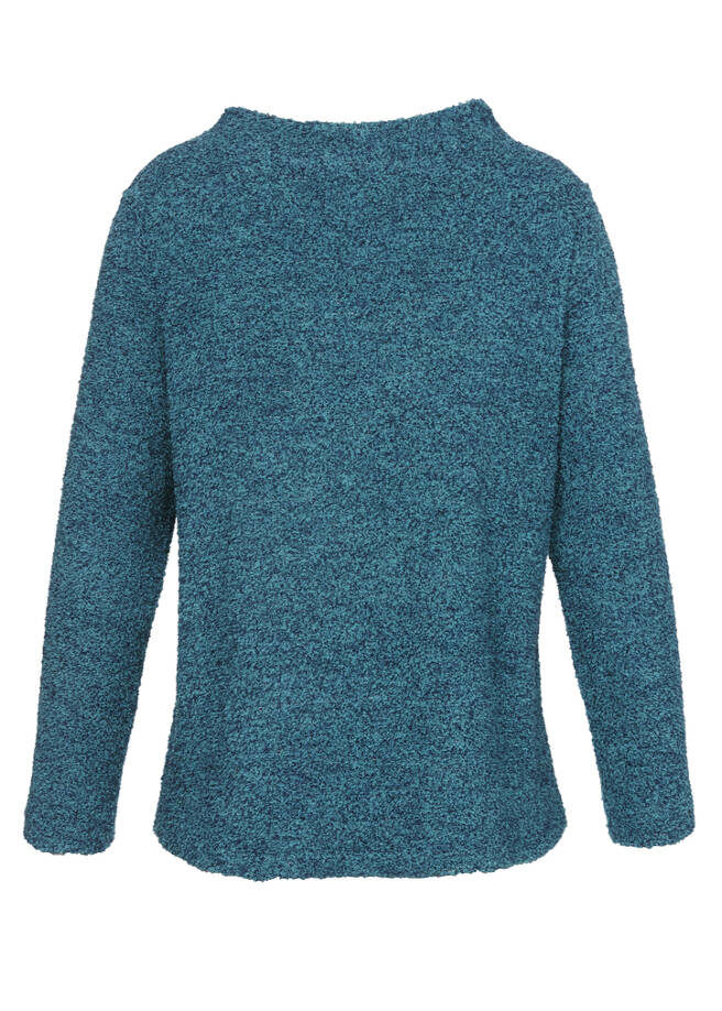  smaragd / dunkelblau Rückansicht