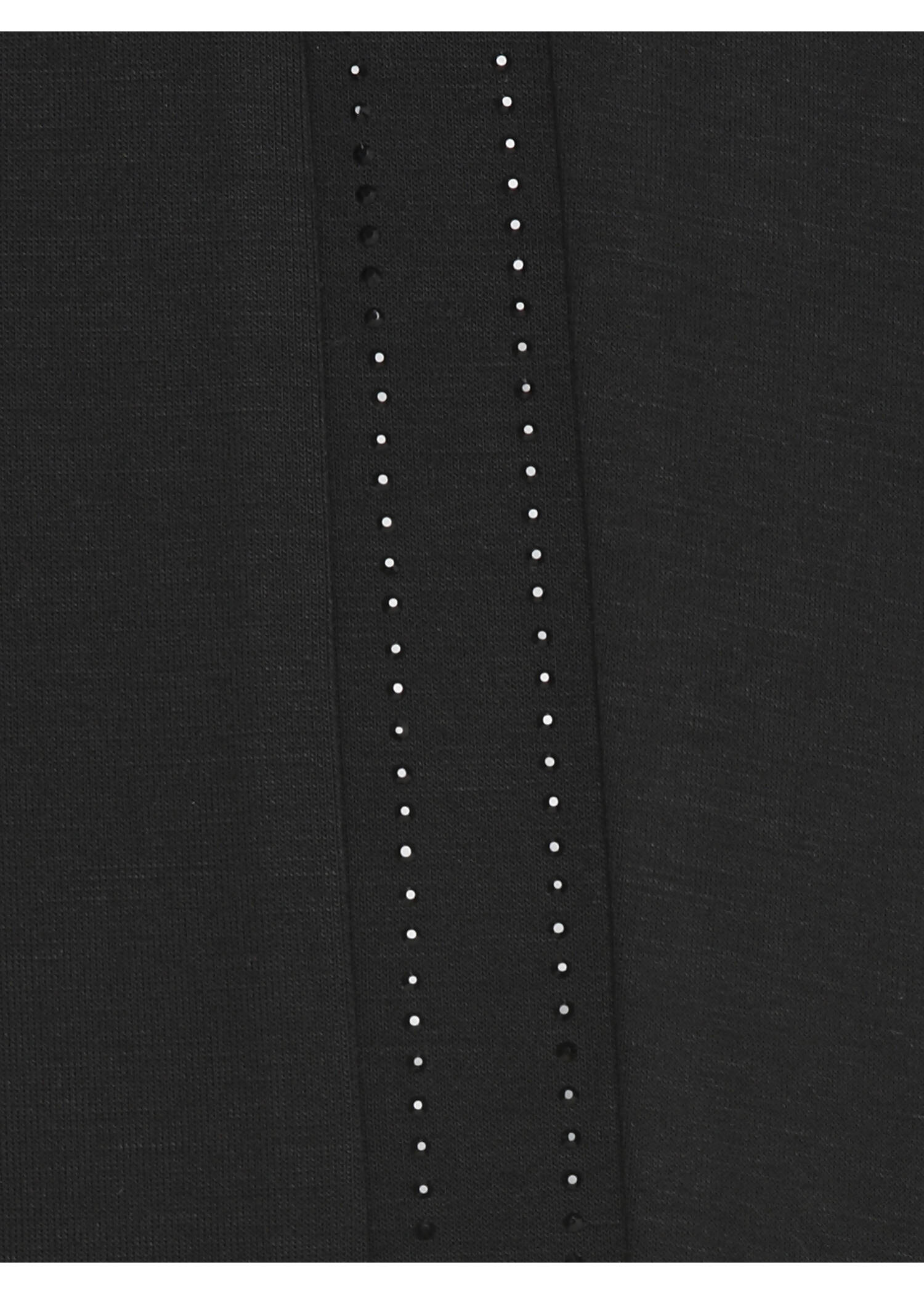 Edle Schlupfhose mit Seitenstreifen aus Schmucksteinchen / 