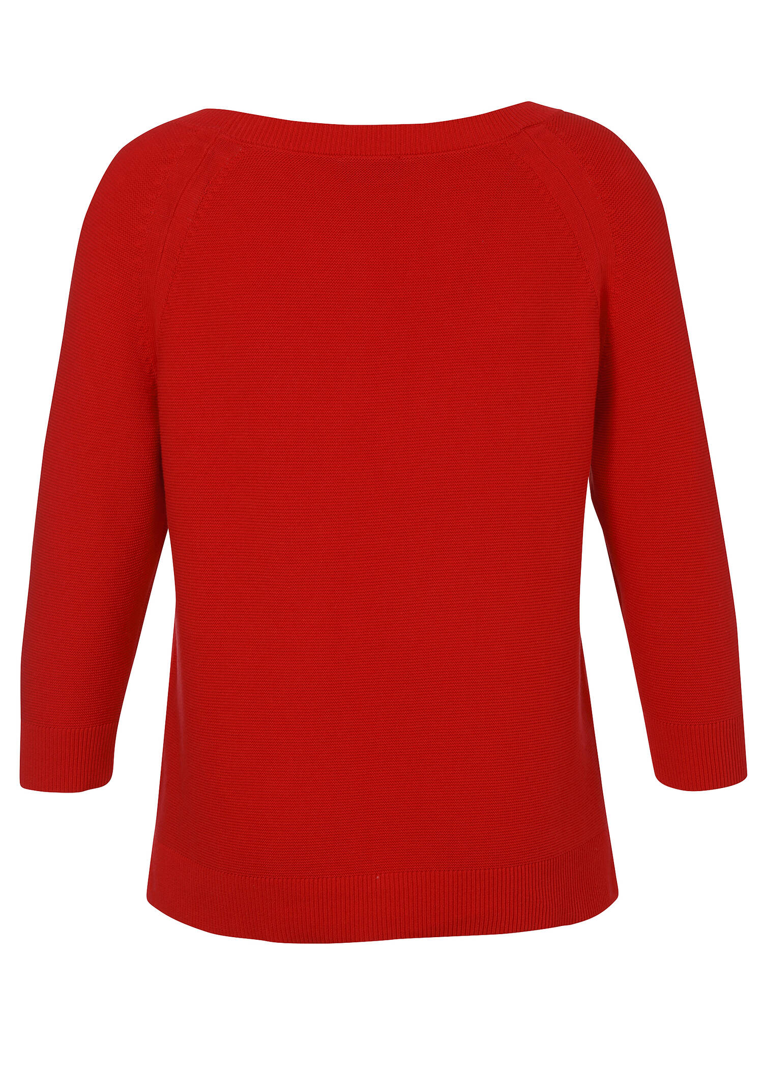 Softer Baumwoll-Pullover 3/4-Arm /