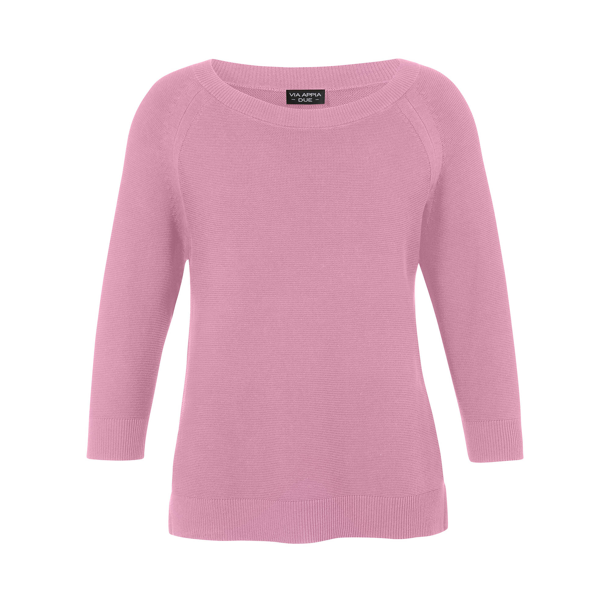 Softer Baumwoll-Pullover 3/4-Arm