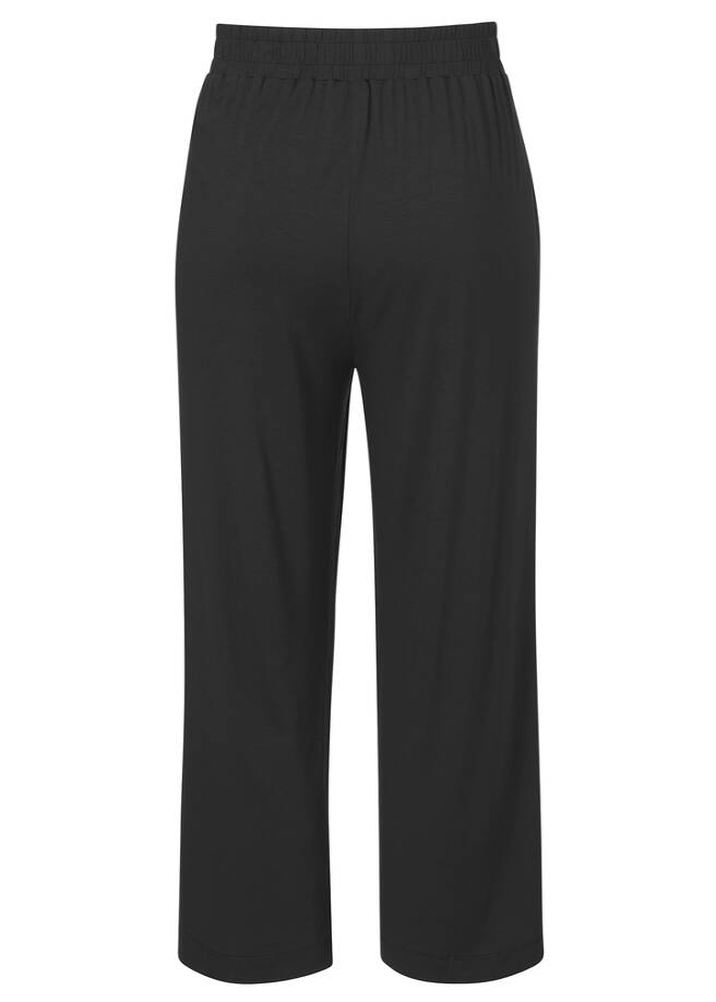 7/8 Hose im Modern-Jogg-Pants-Style mit weitem Bein / 
