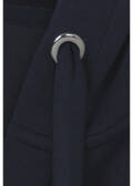 Offene Jacke mit Kapuze / 