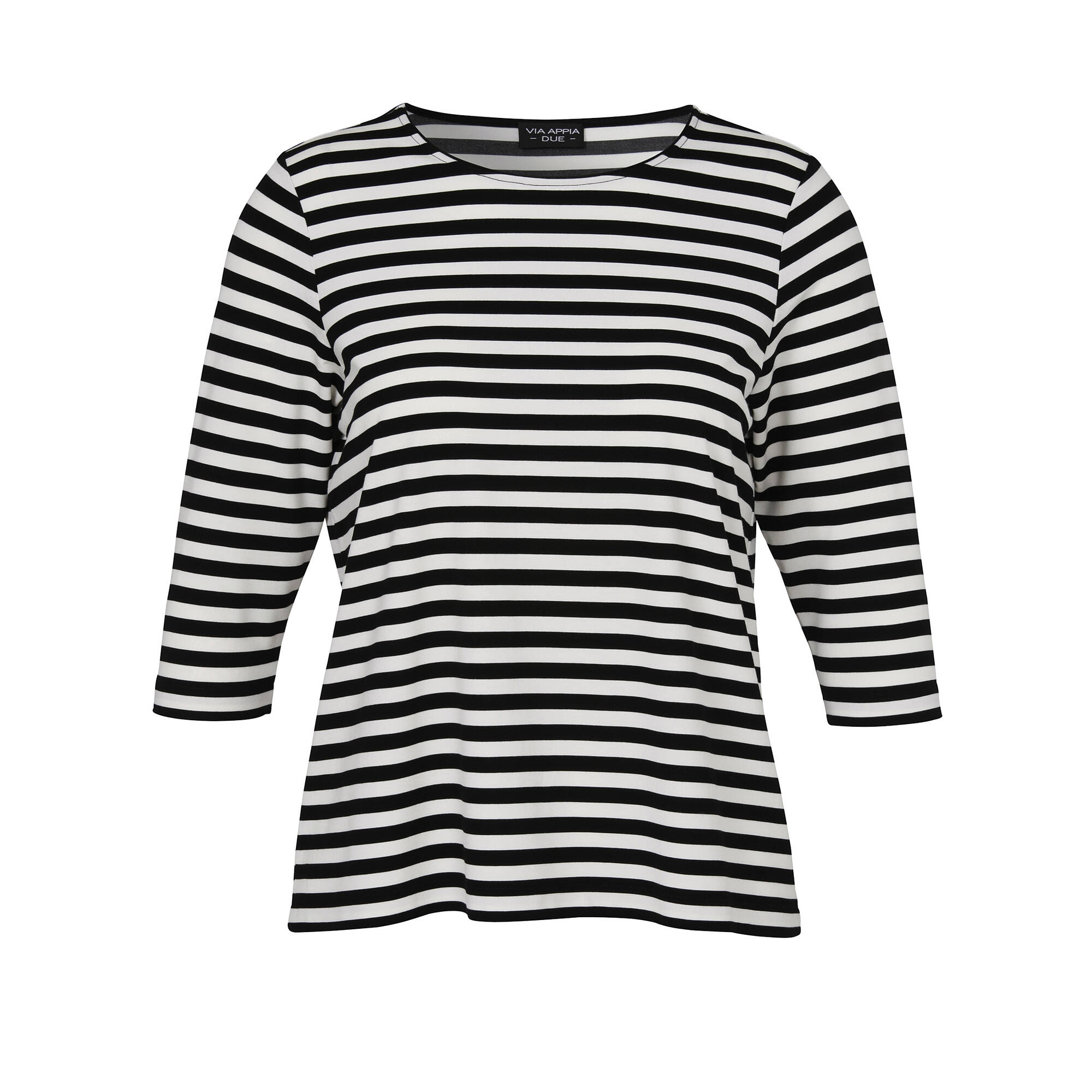 3/4-Arm-Shirt mit Streifen 3/4-Arm-Shirt mit Streifen