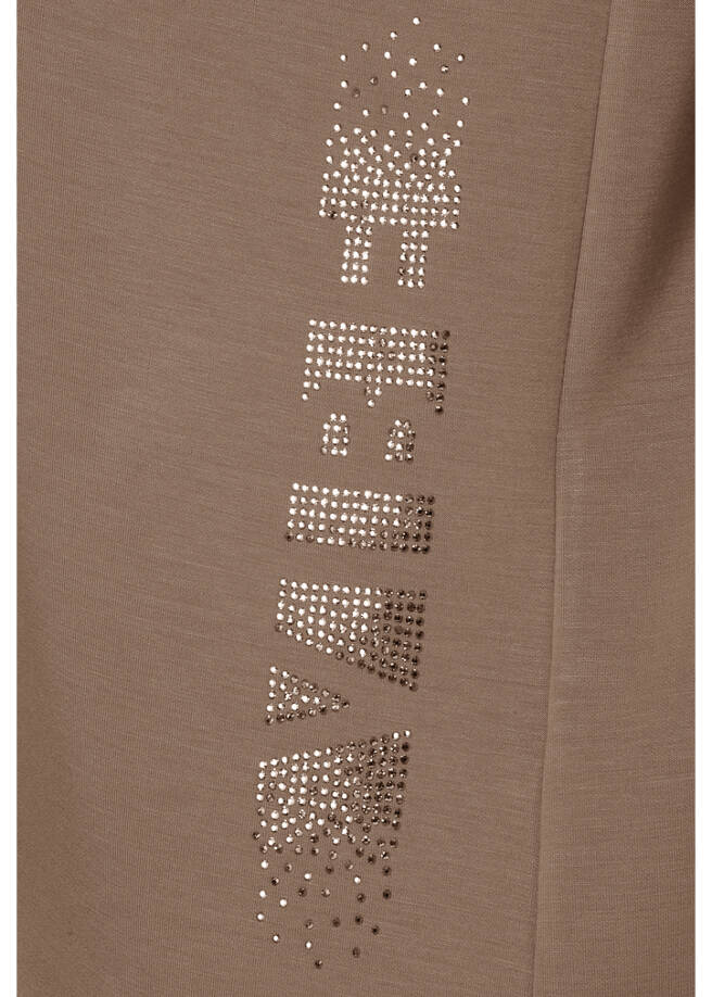 Kombistarkes Sweatshirt dezent geschmückt / 