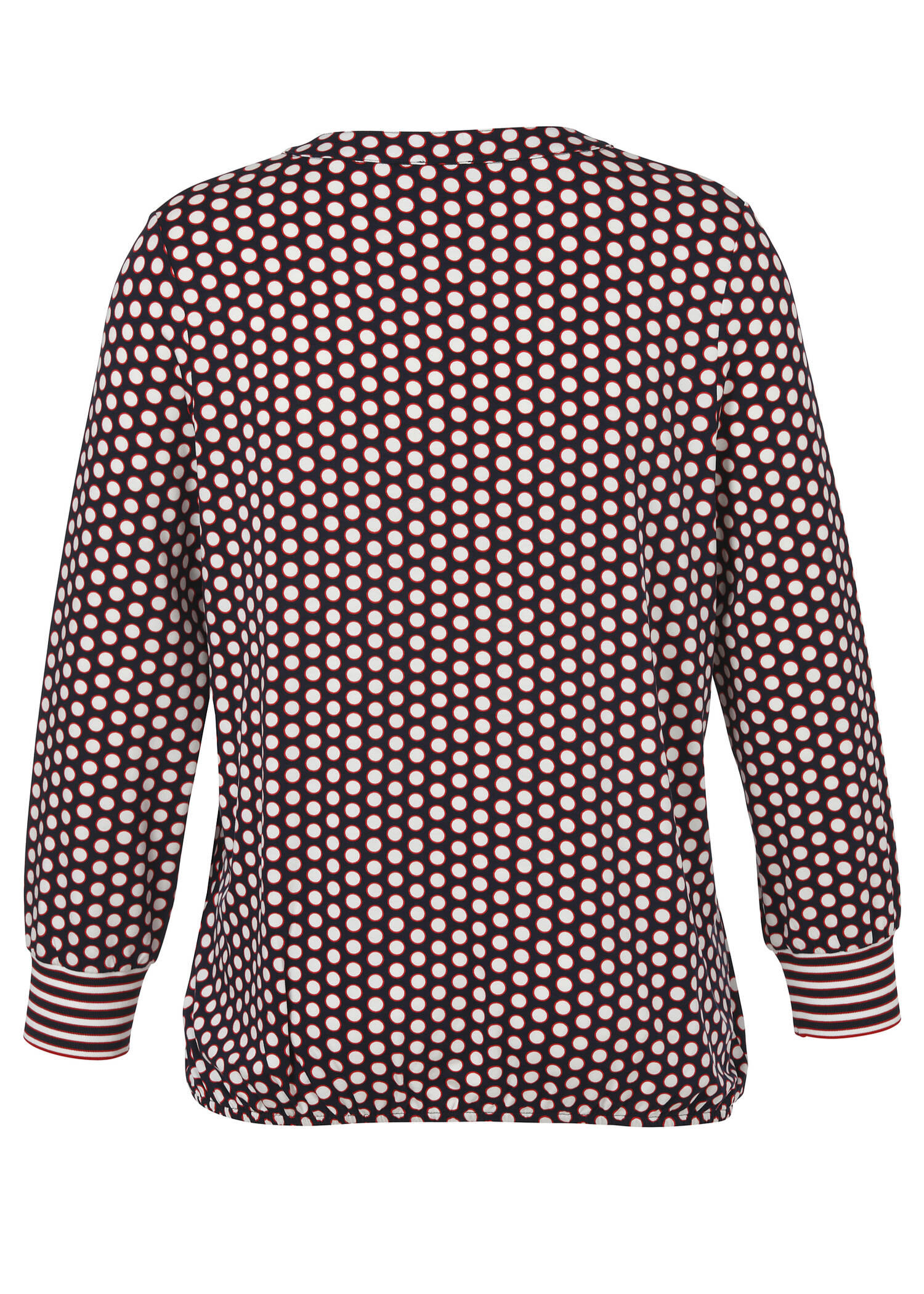 Langarmshirt mit Gummizugsaum / 