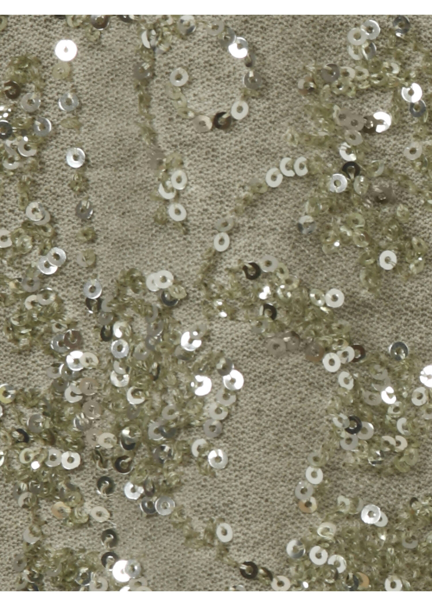 Stückgefärbtes Shirt mit Pailletten-Muster / 