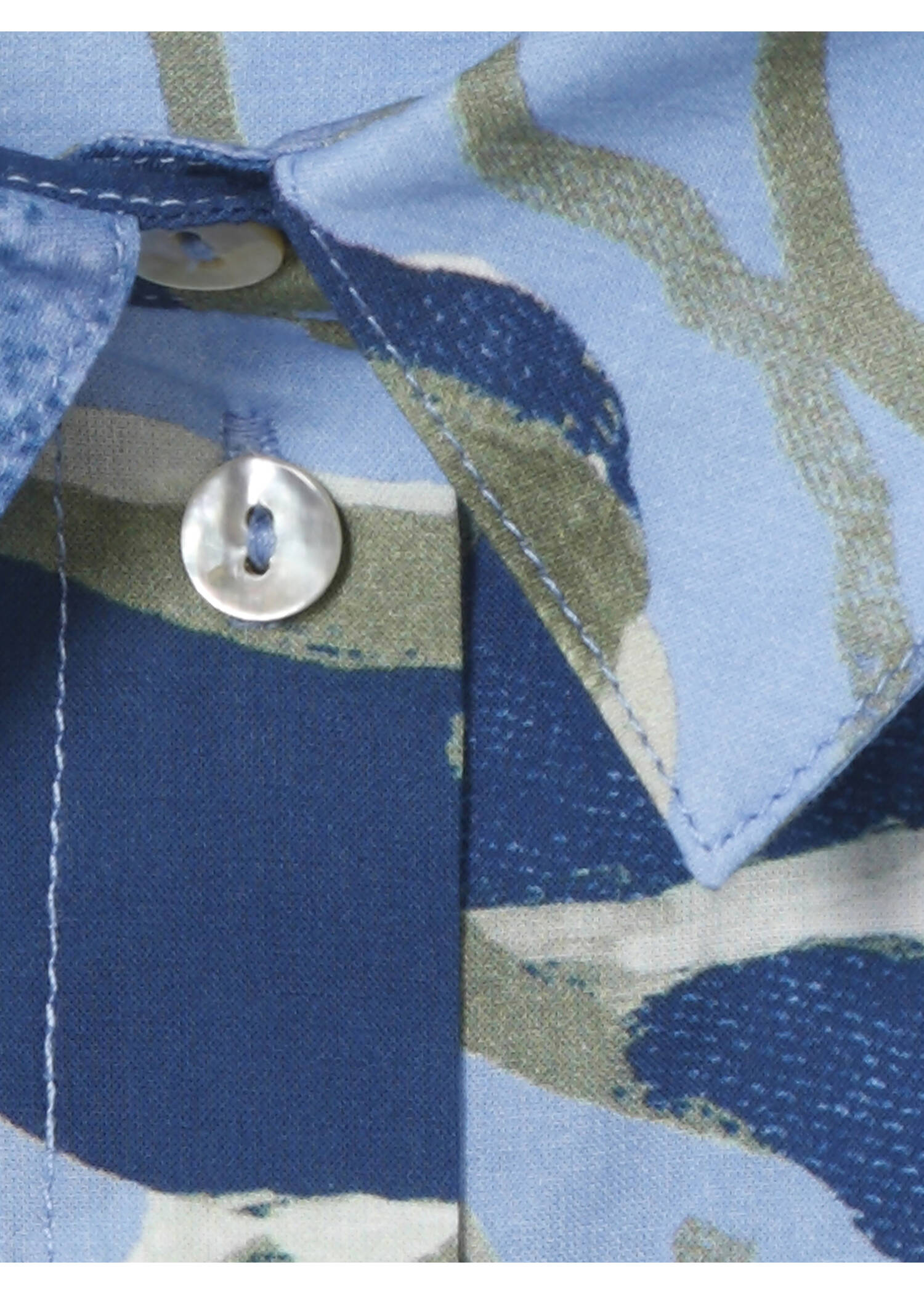 Softe Baumwollbluse mit Allover-Print / 