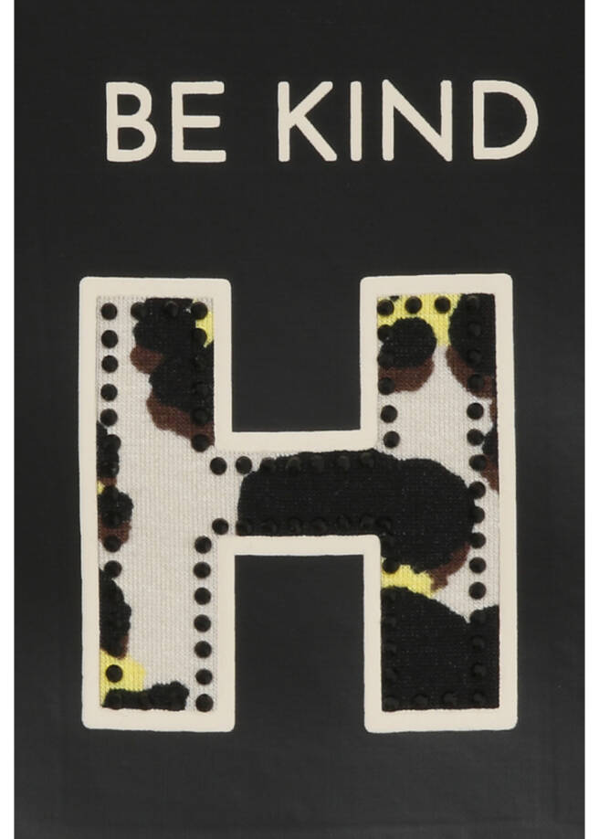 Modern Leo Sweatshirt mit Front-Motiv / 