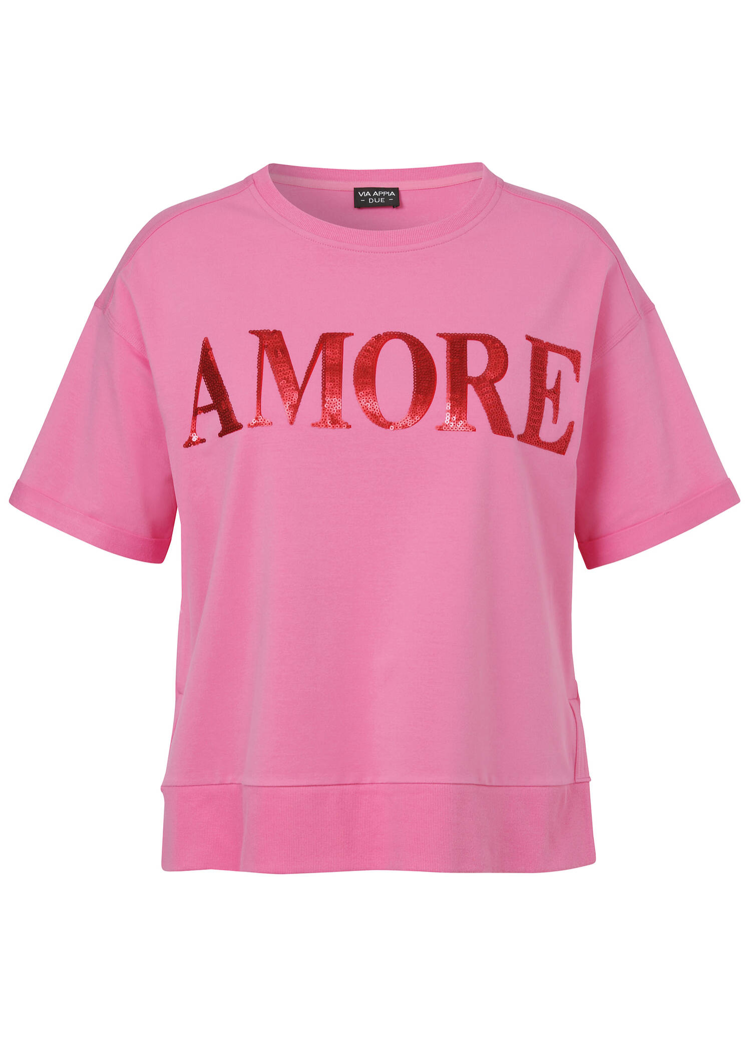 Halbarm-Sweatshirt Amore / 