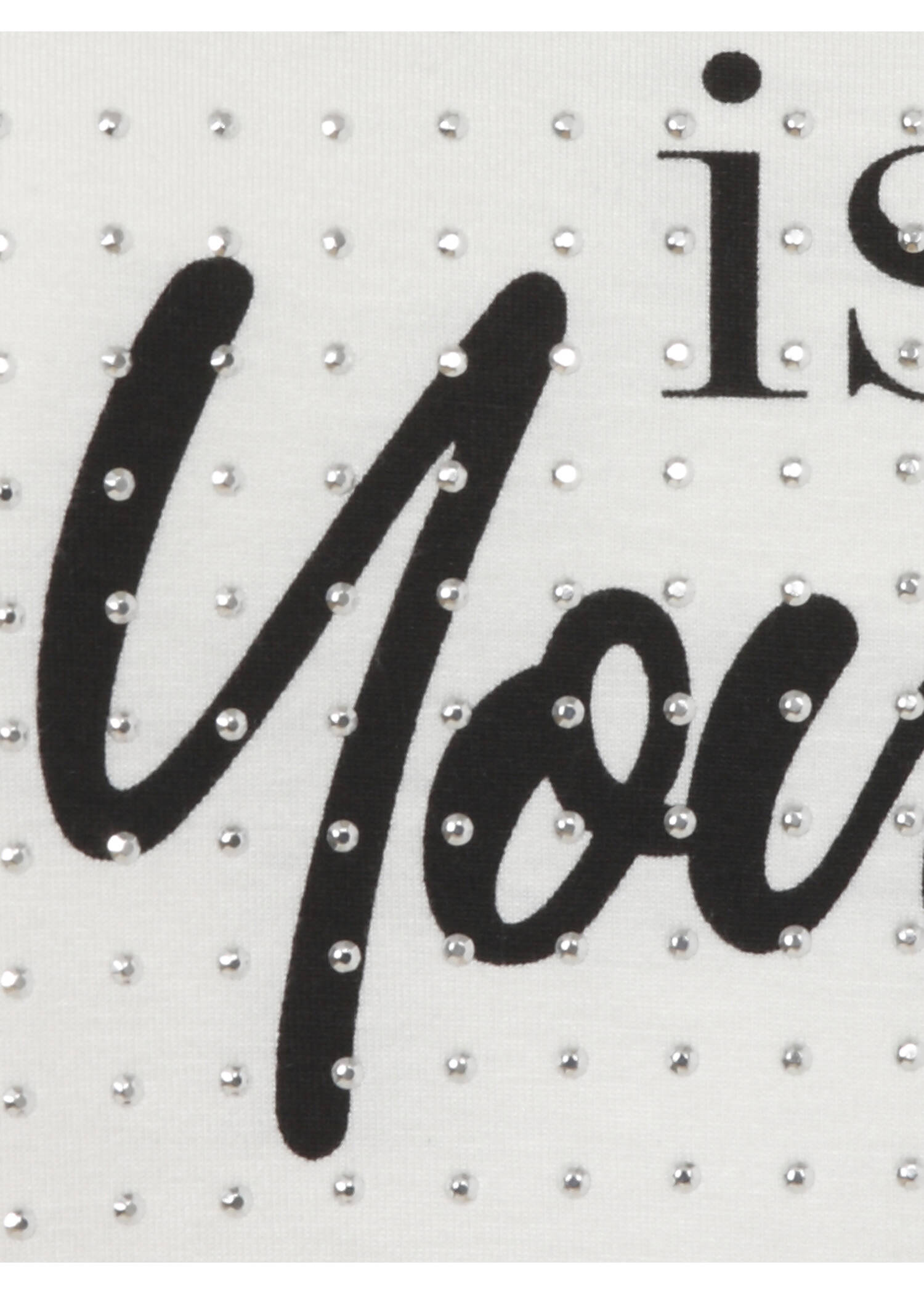 Jersey Shirt mit Mustermix / 