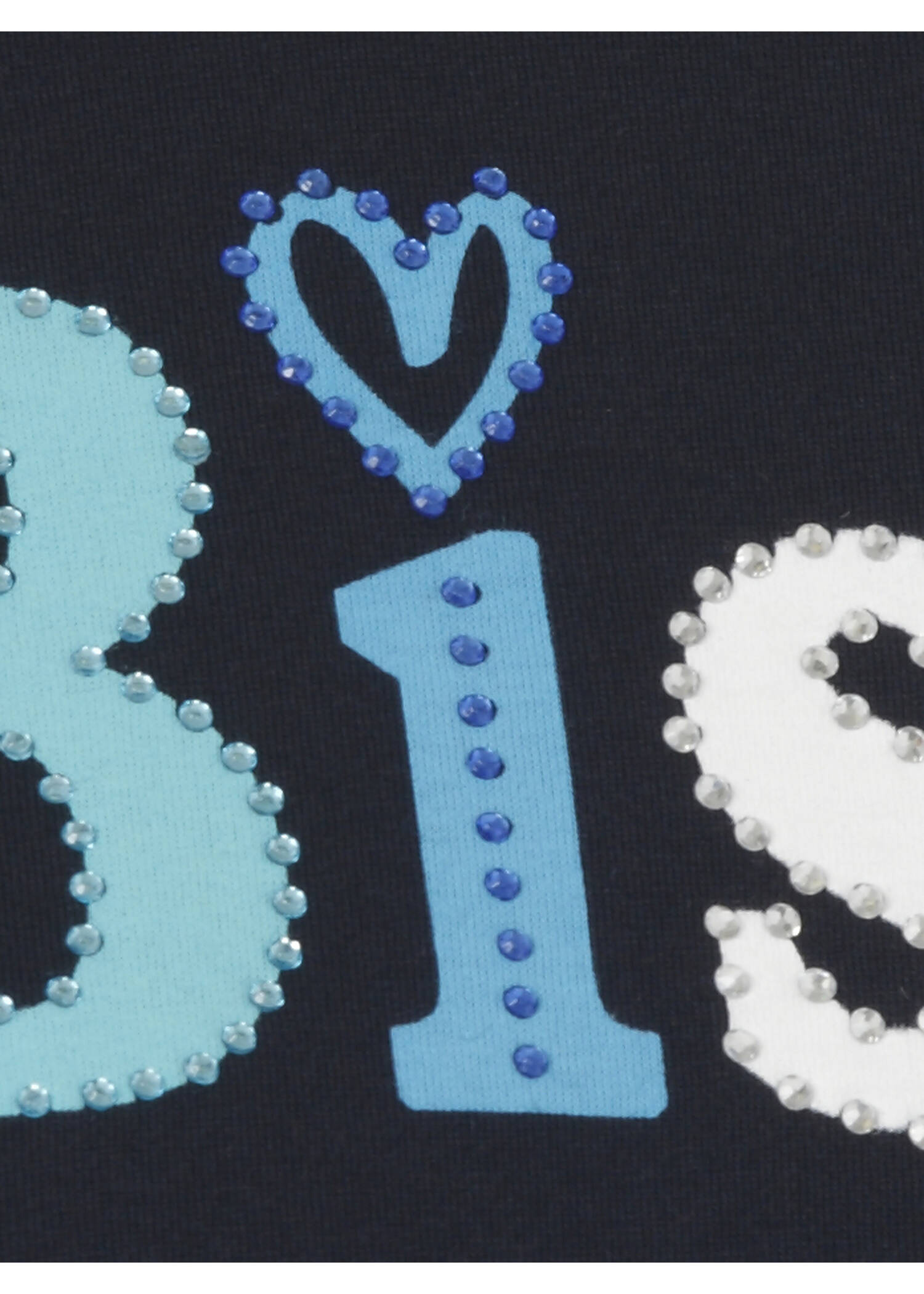 Softes Baumwoll-Shirt "Bisous" / 