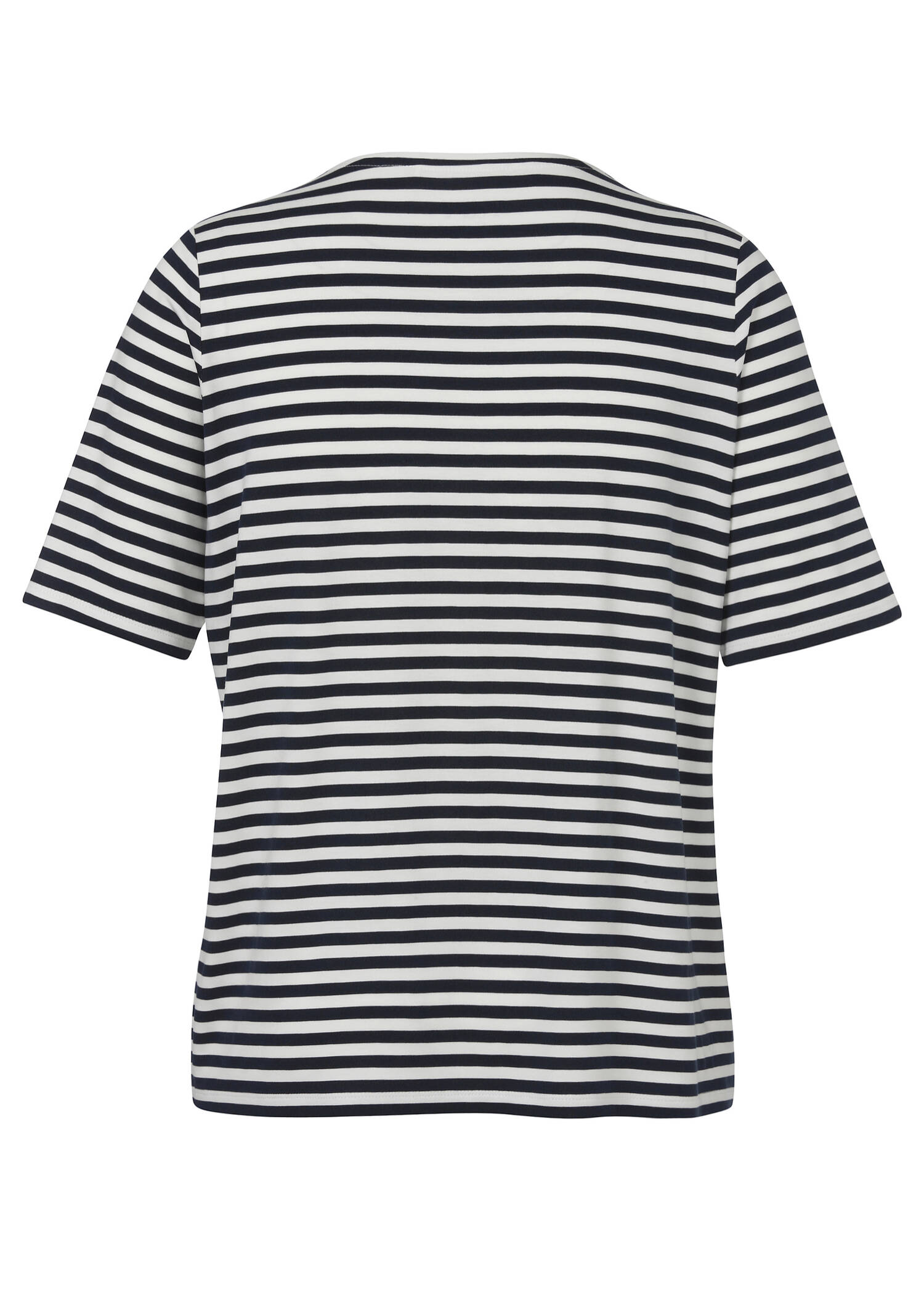 Fröhliches Ringelshirt in Marine / Ecru / 