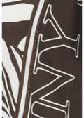 Viskose-Jersey Shirt mit Front-Print / 