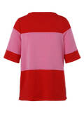 Halbarm-Sweatshirt Bicolor / 