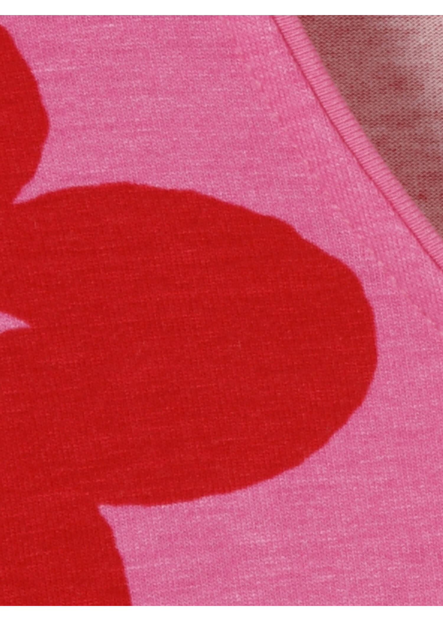 Viskose-Jersey Shirt mit Blumenmuster / 