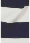 Gestreiftes T-Shirt Ecru / Marine / 