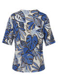 Edles Viskose-Jersey Shirt mit Allover-Print / 
