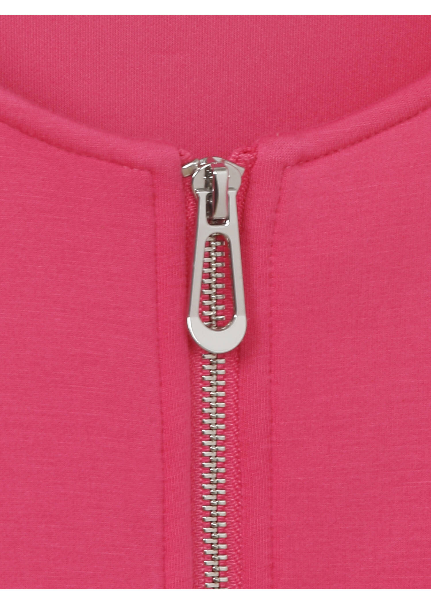 Sommerliche Halbarm-Sweatjacke mit Zipper /