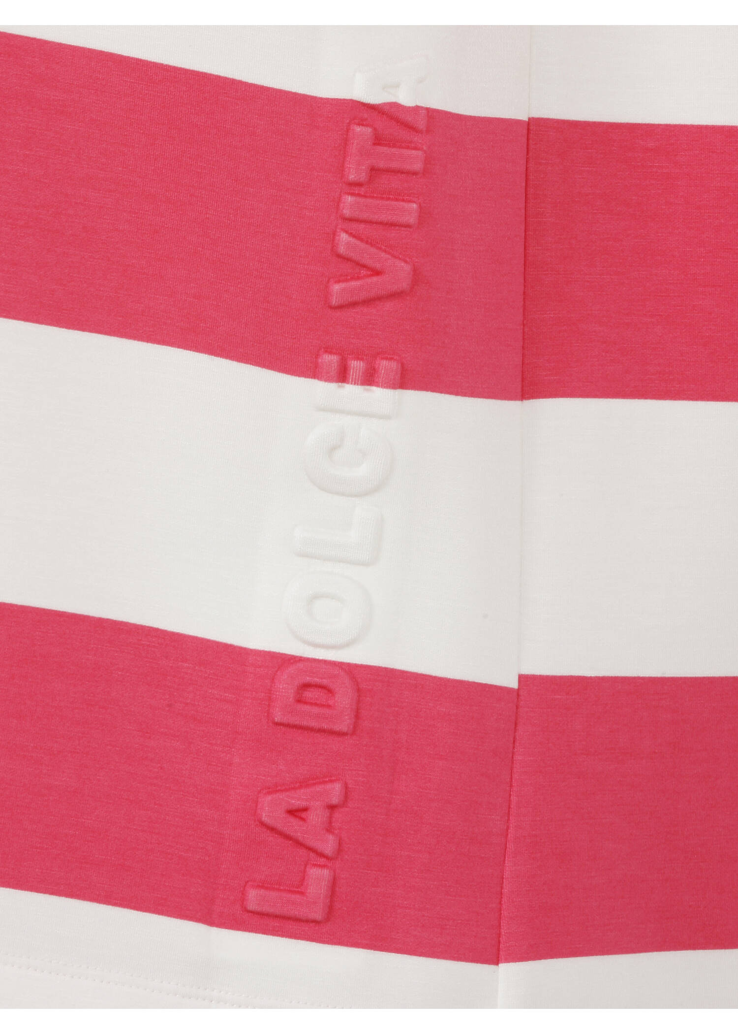 Sommerliches Halbarm-Sweatshirt mit Streifen /