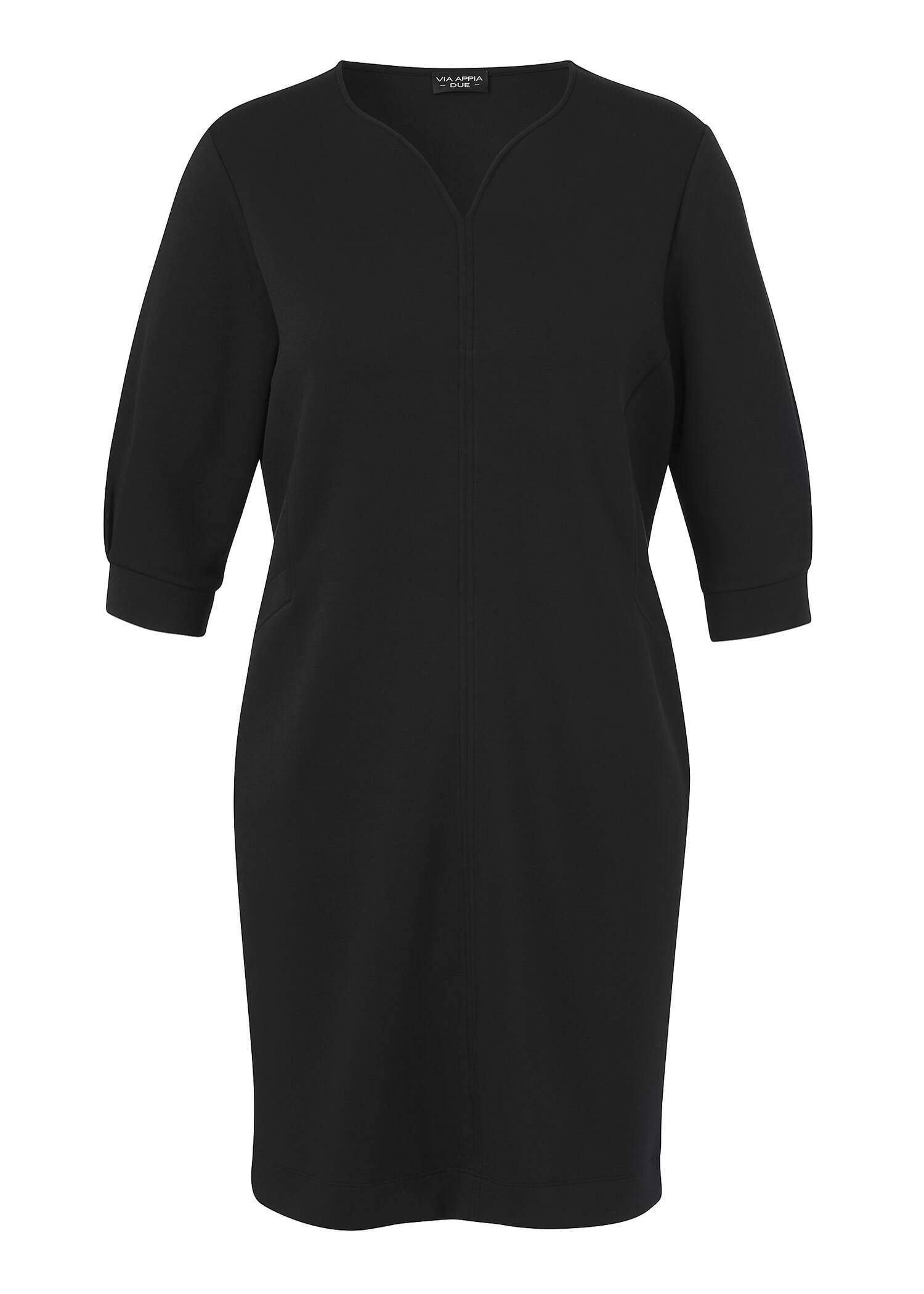Feminines Sweatkleid mit 3/4-Ärmeln / 