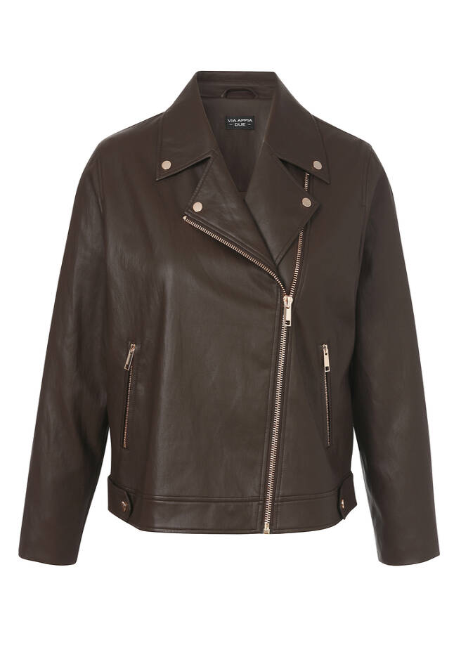 Chice Bikerjacke in Leder-Optik