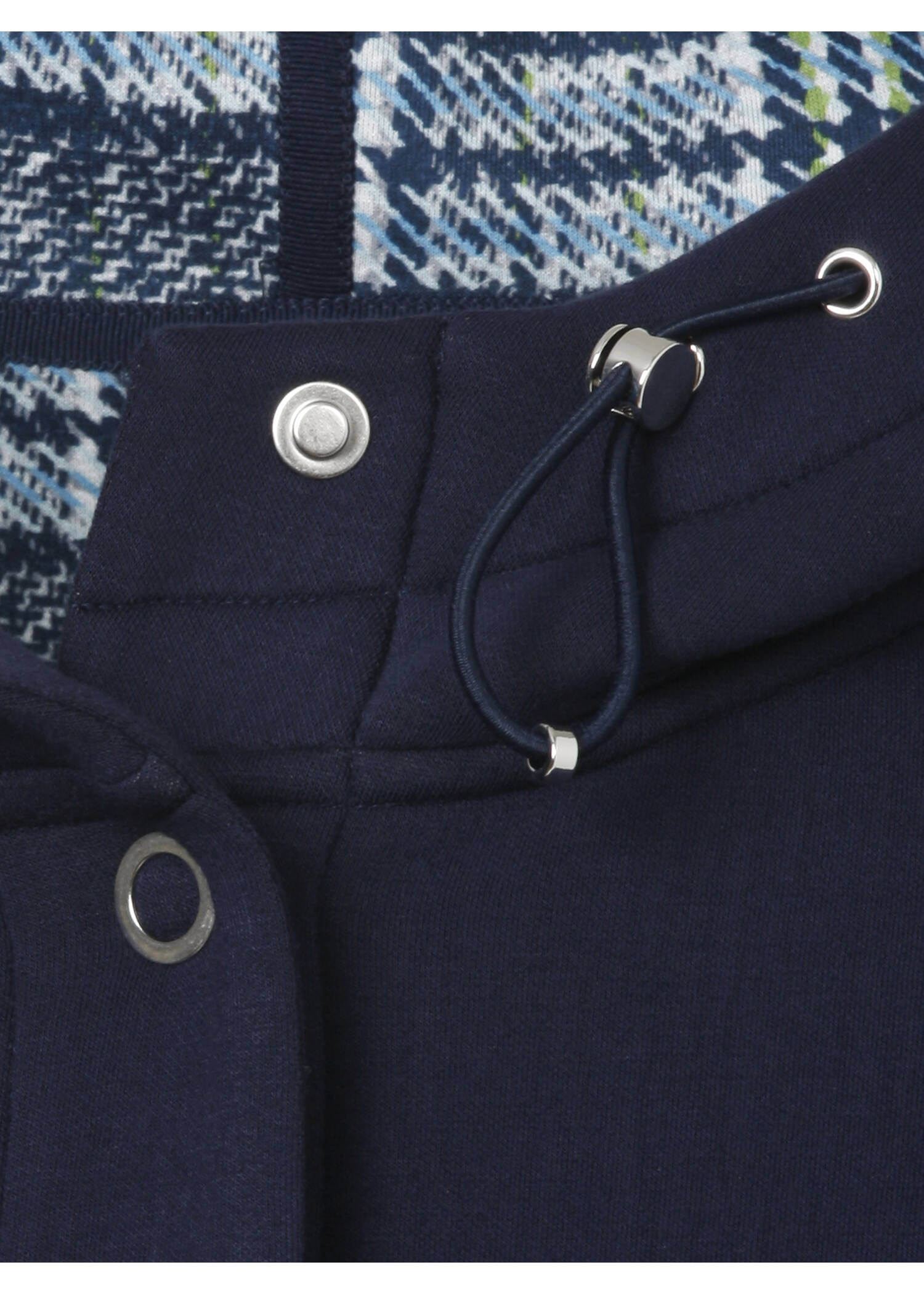 Übergangsjacke / Longjacke mit Kapuze /
