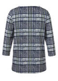 3/4-Arm Sweatshirt / leichter Pullover Tartan /