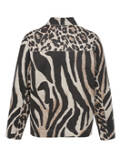 Modern Animal-Print Jacke / 