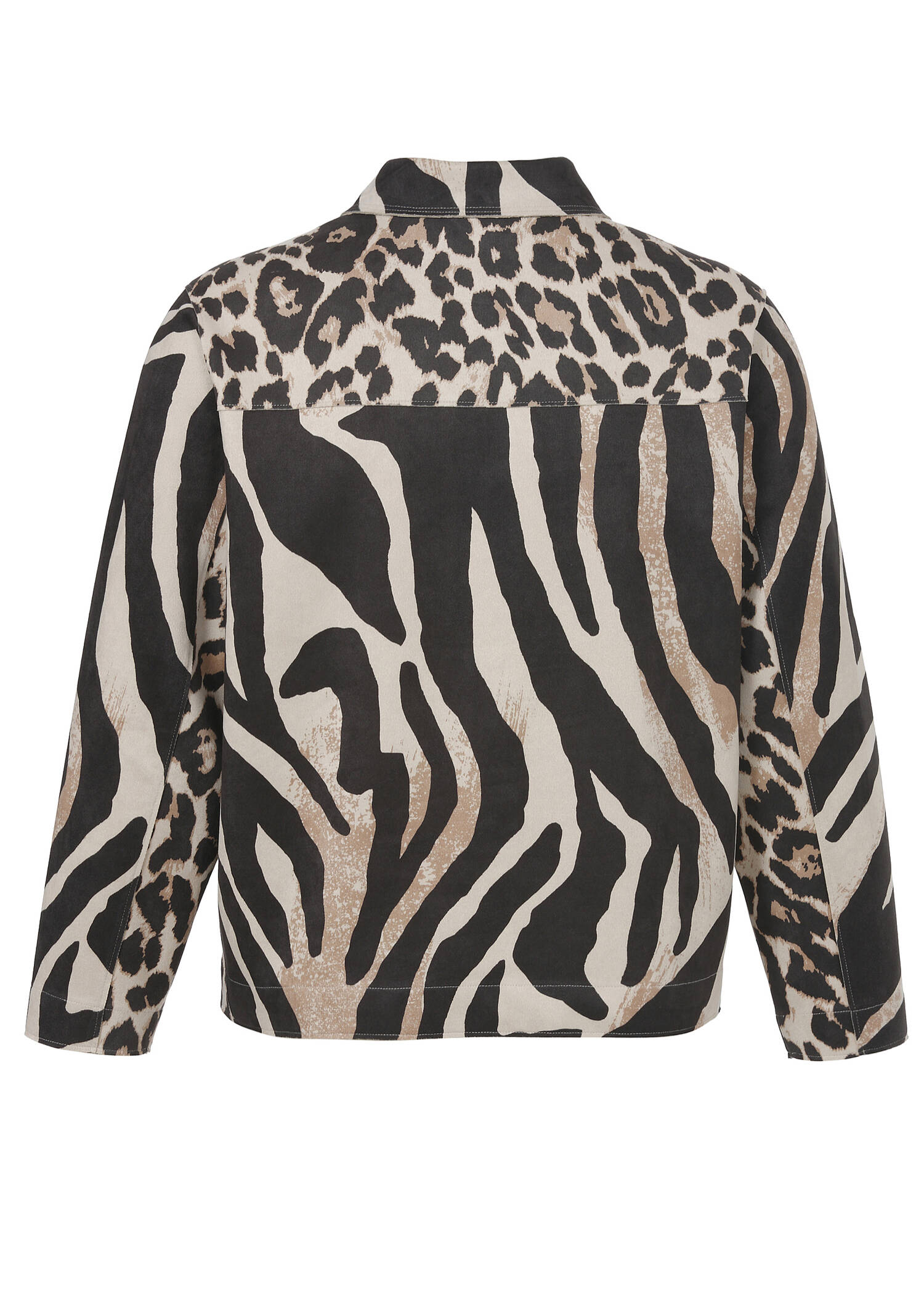 Modern Animal-Print Jacke / 