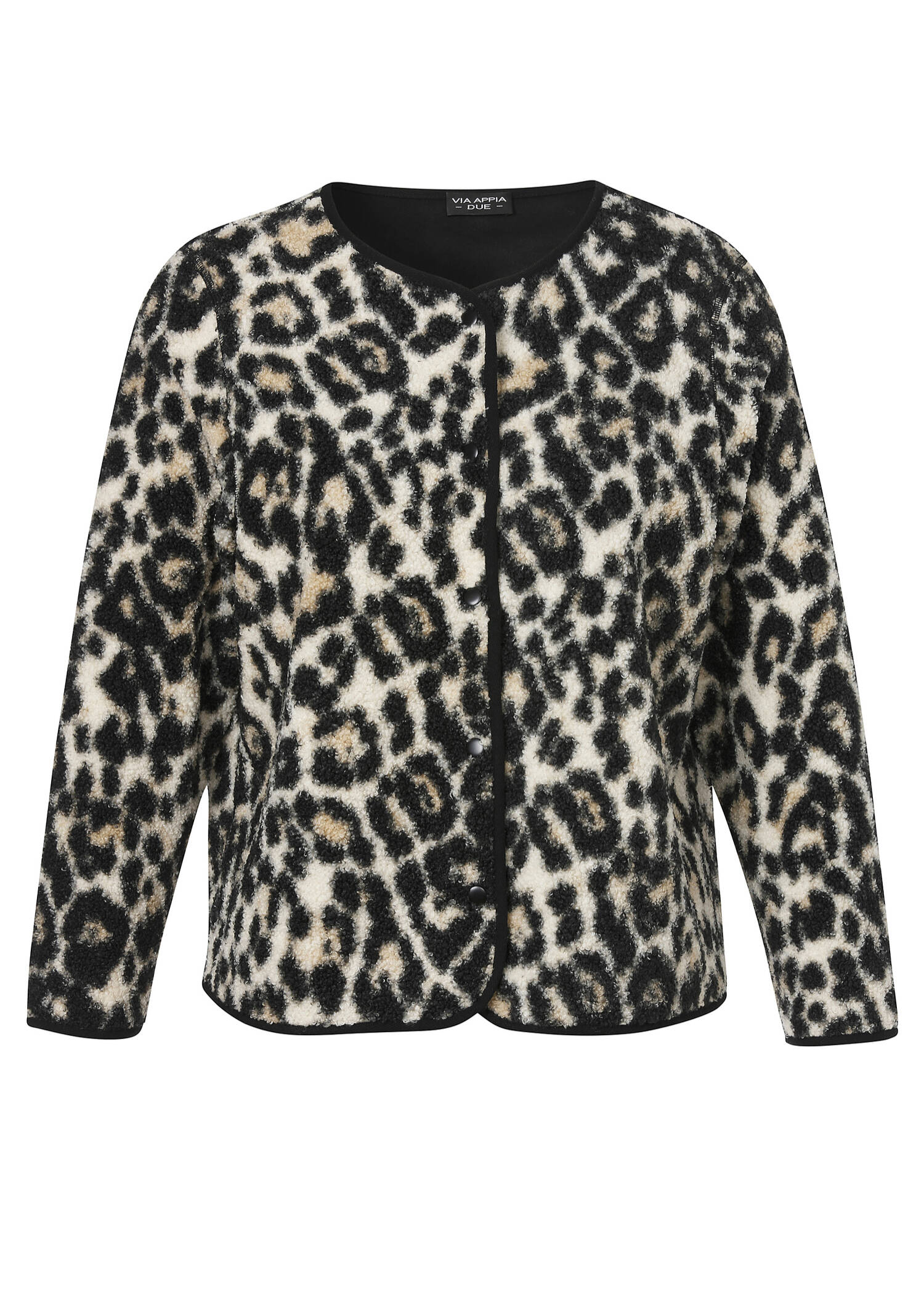 Flauschige Jacke Modern Leo /