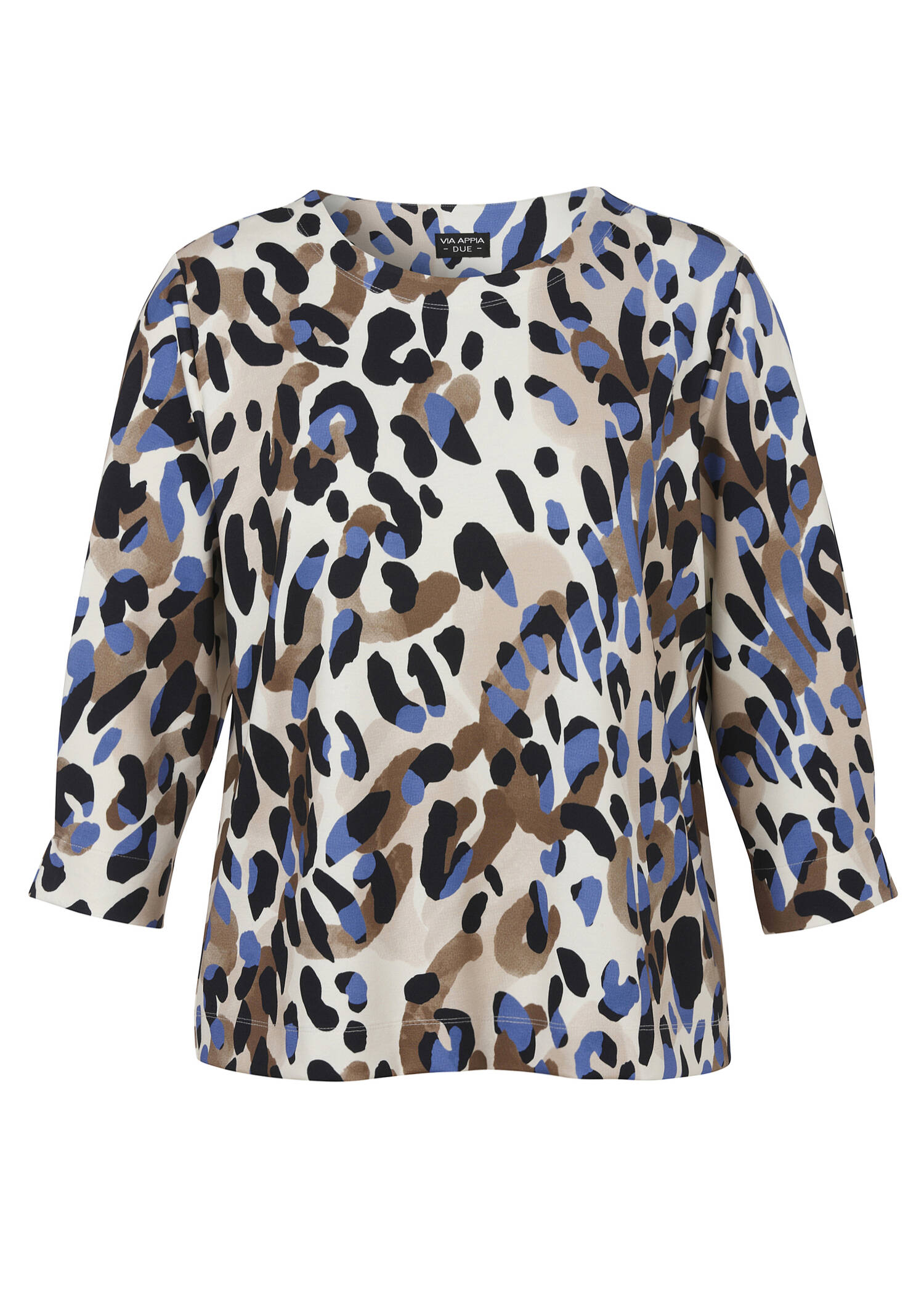 3/4-Arm Sweatshirt mit modernem Print /