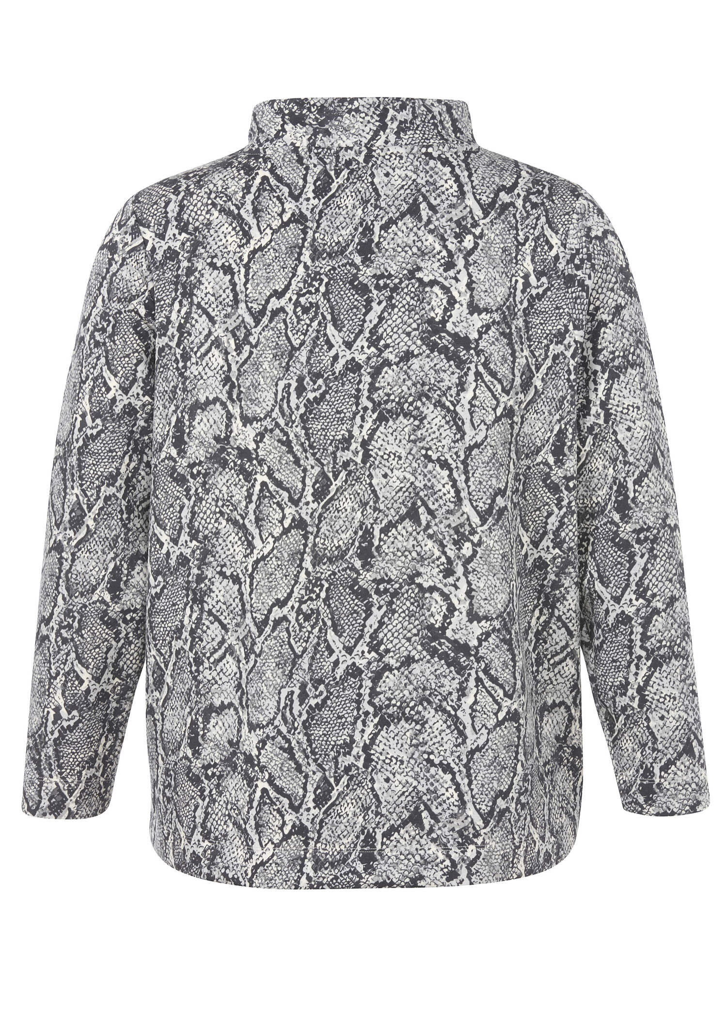Softes Premium Sweatshirt mit Snake-Muster /